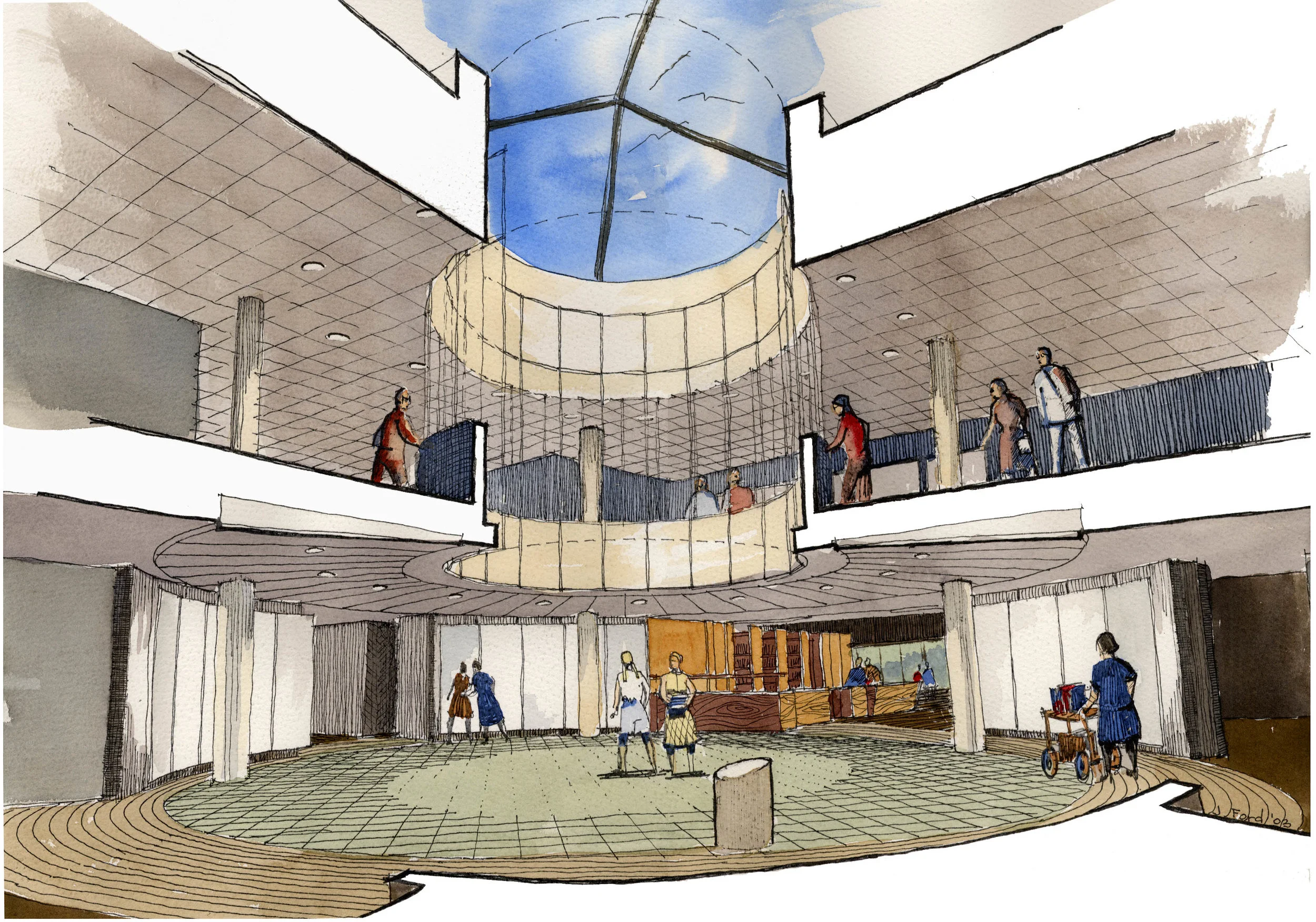  Designed while at Ford Farewell Mills and Gatsch Architects 
