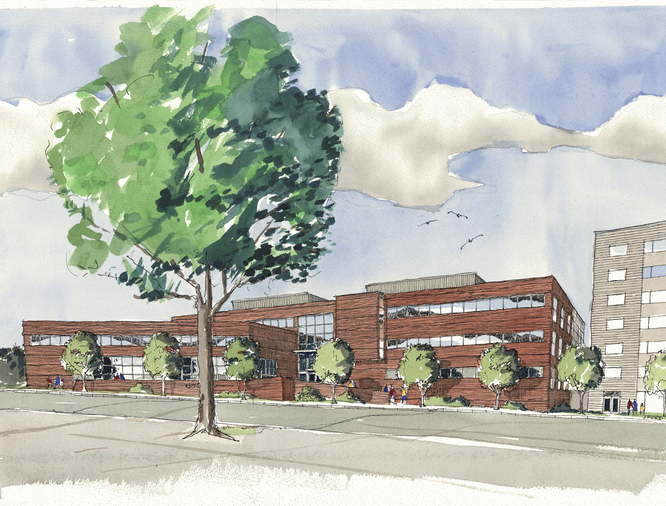  Designed while at Ford Farewell Mills and Gatsch Architects 