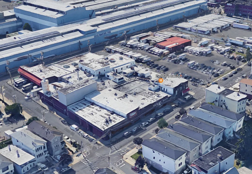  Arial Photograph of the original 55,000 sf bakery complex 