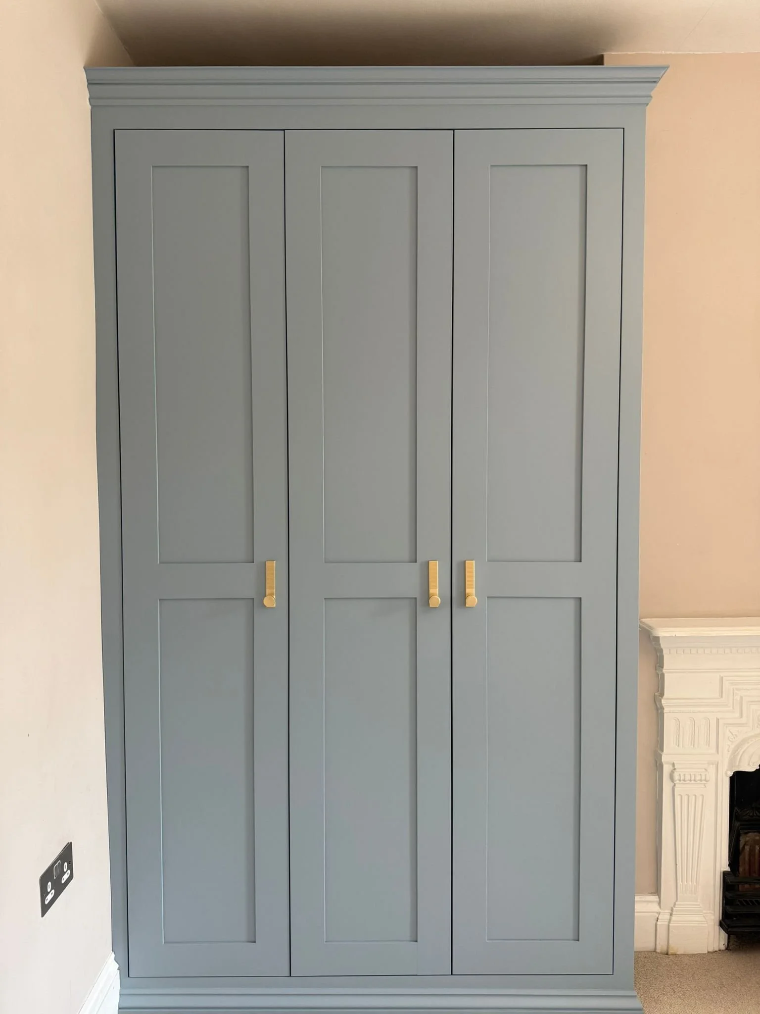Pair of Alcove Wardrobes