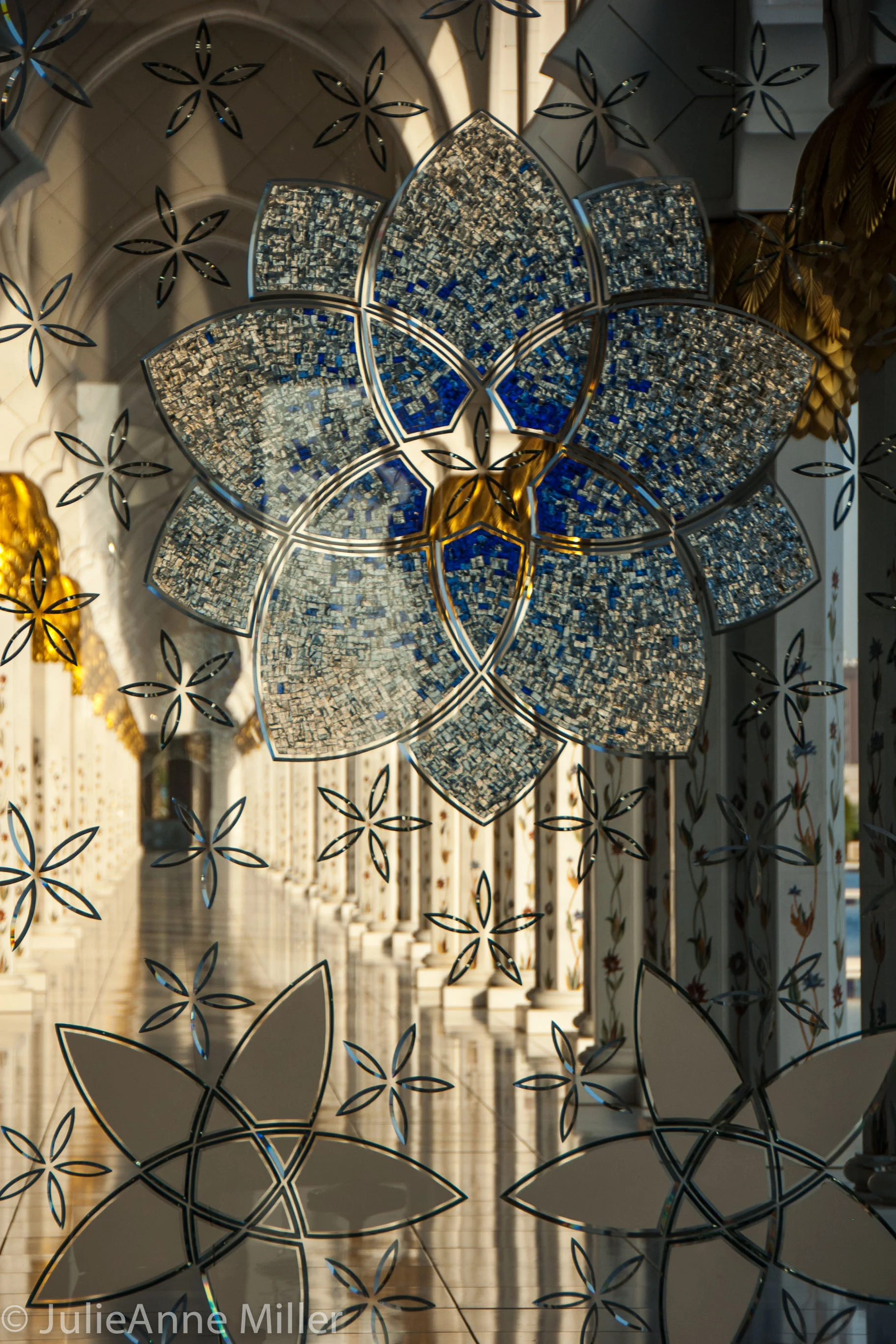 detail, Grand Mosque, Abu Dhabi, UAE