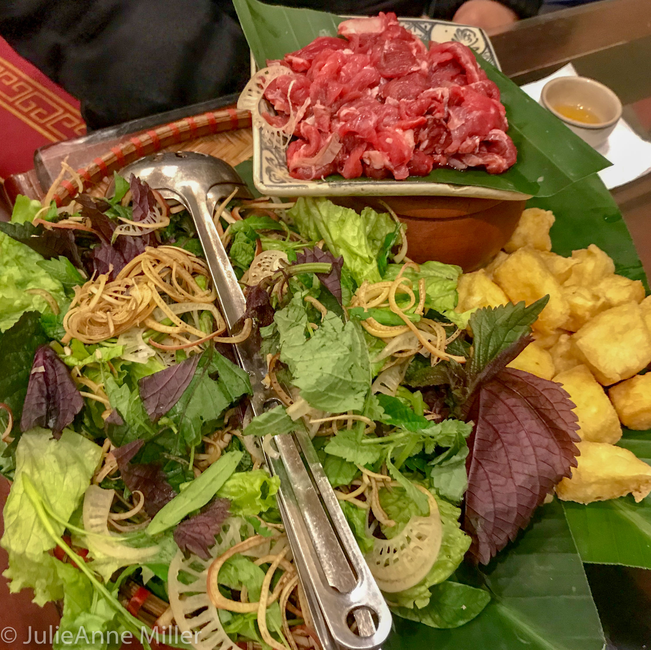 field crab hot pot veggies