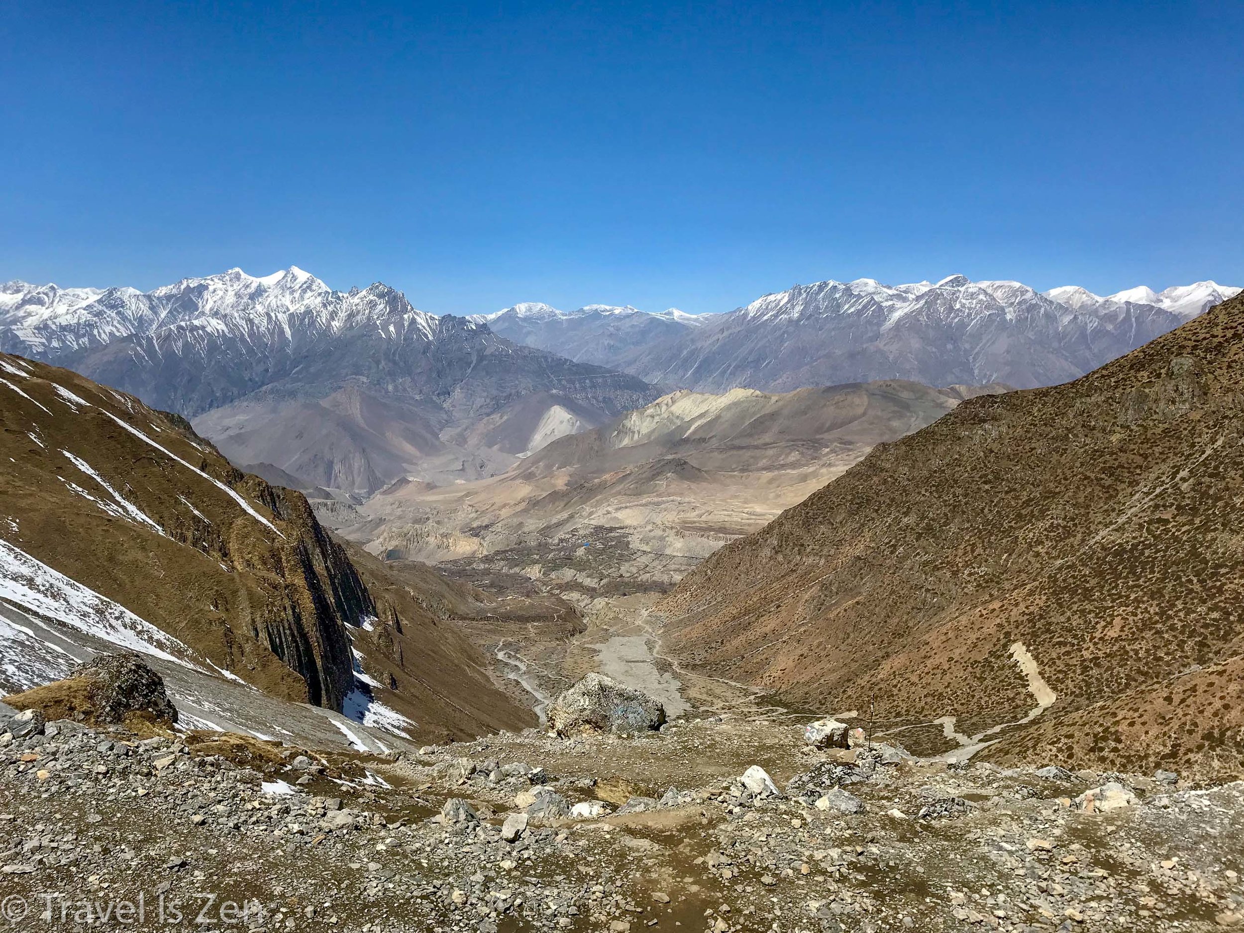 descent to Muktinath