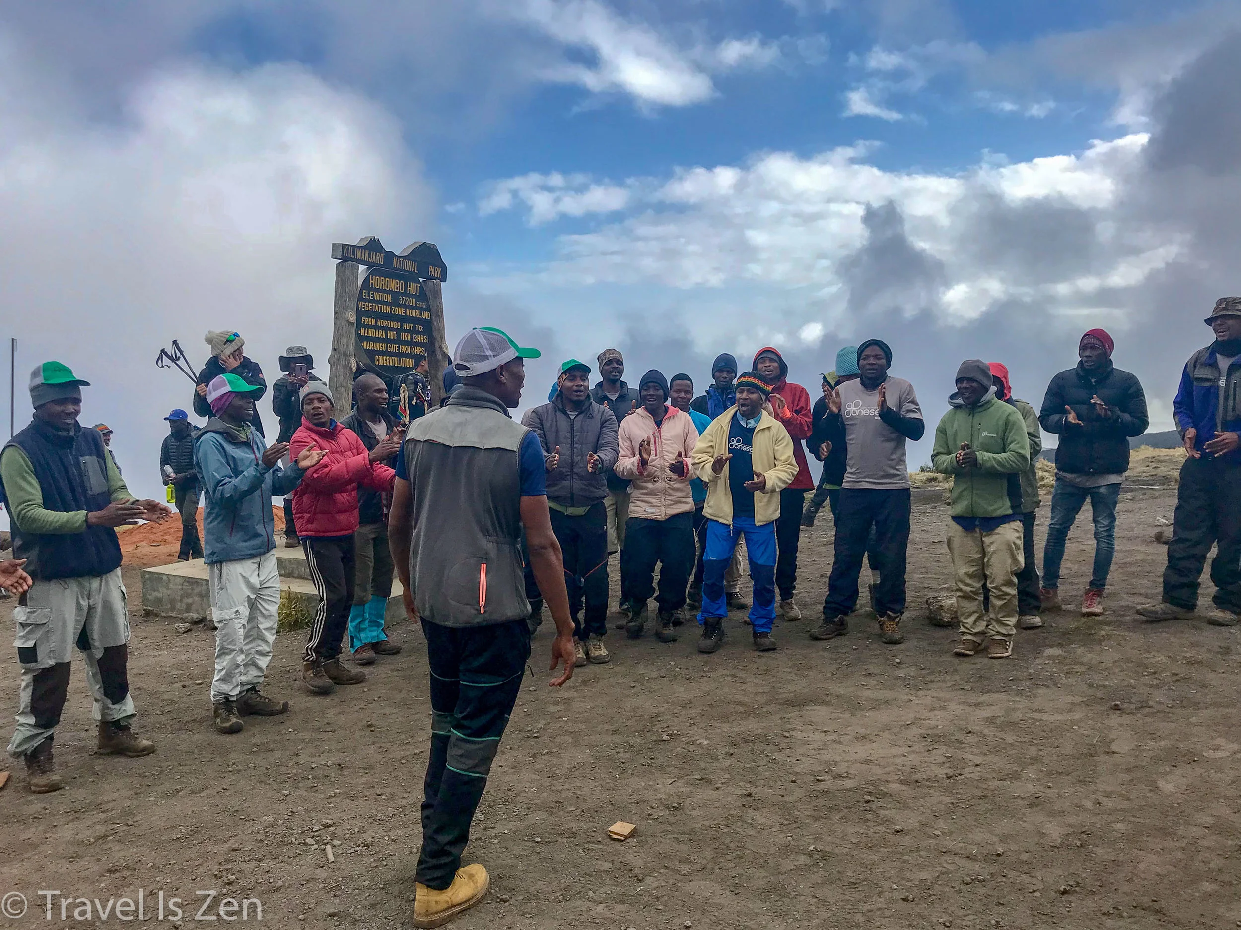 One Seed extended Wolf Pack: guides, porters, cooks and other crew (much love!)