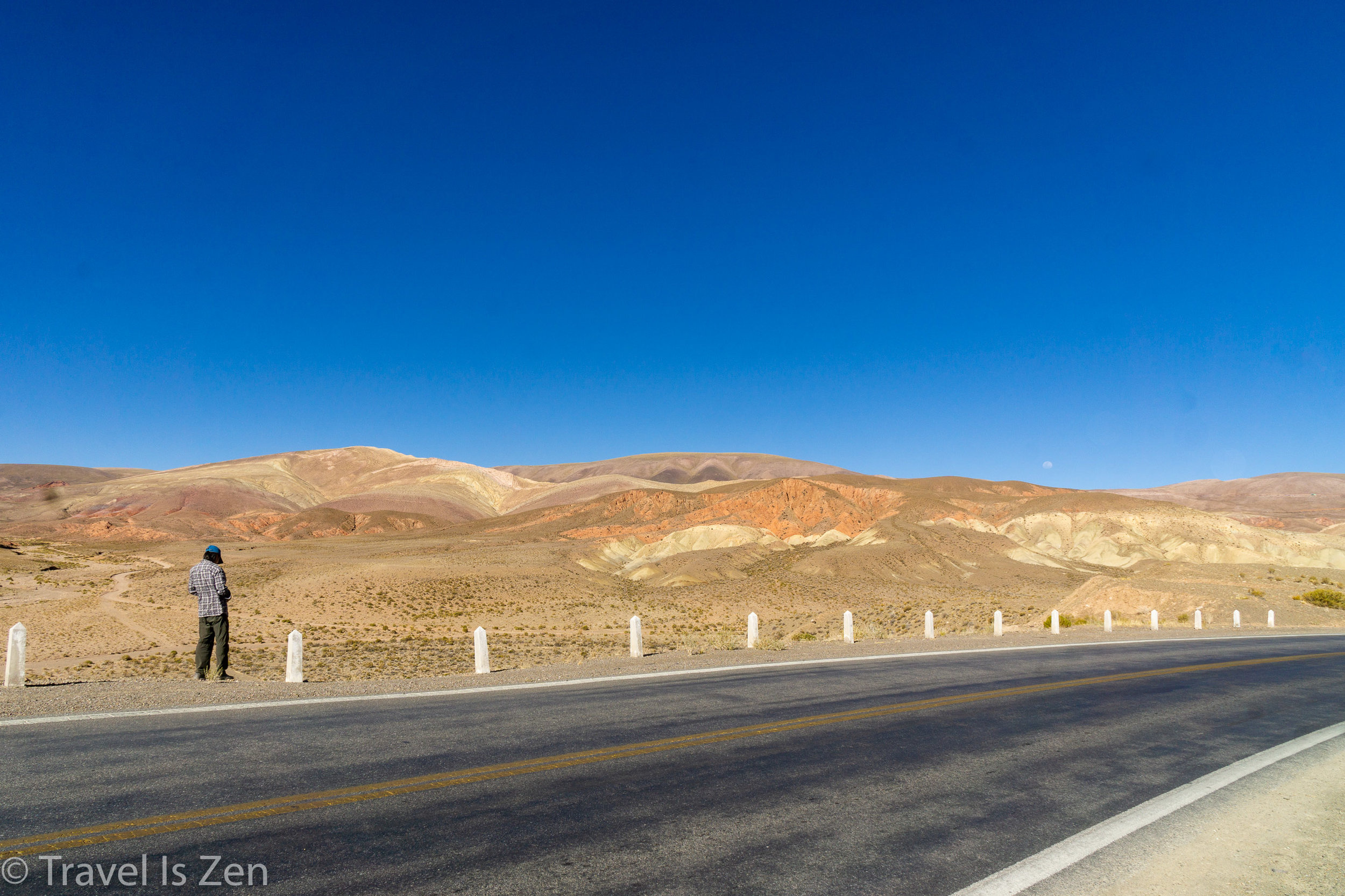 Route 52 near Salinas Grandes