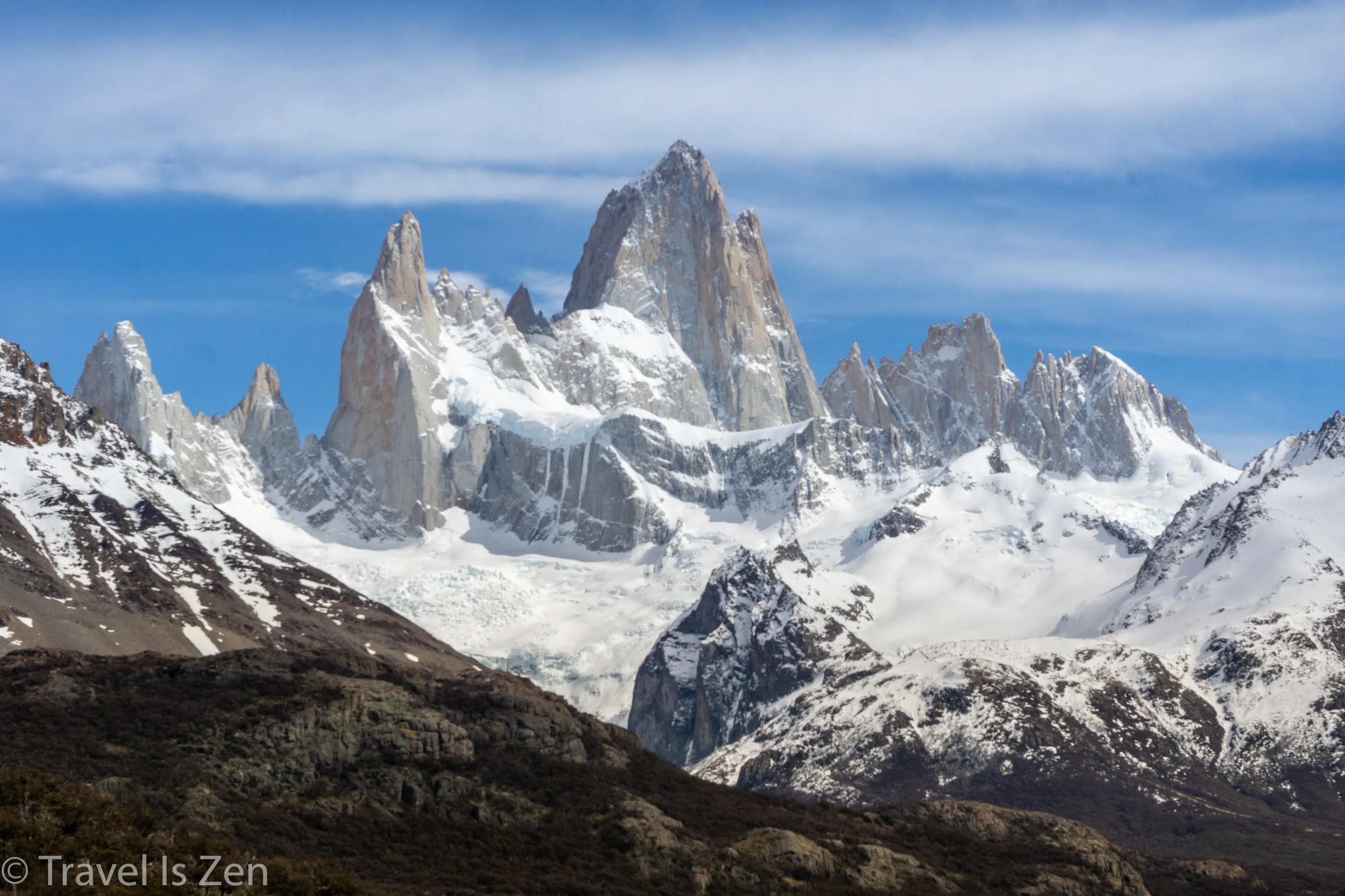 Fitz Roy, the highest peak in Glacier National Park, Argentina