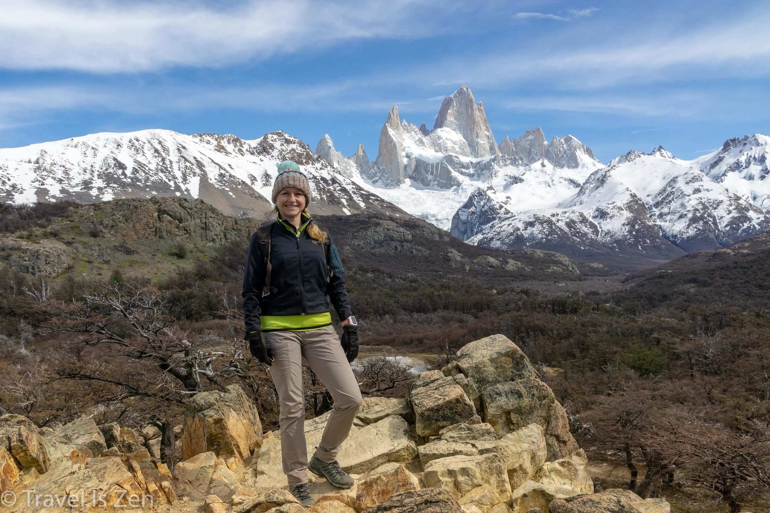 View from Fitz Roy mirador along the Sendero Laguna de los Tres