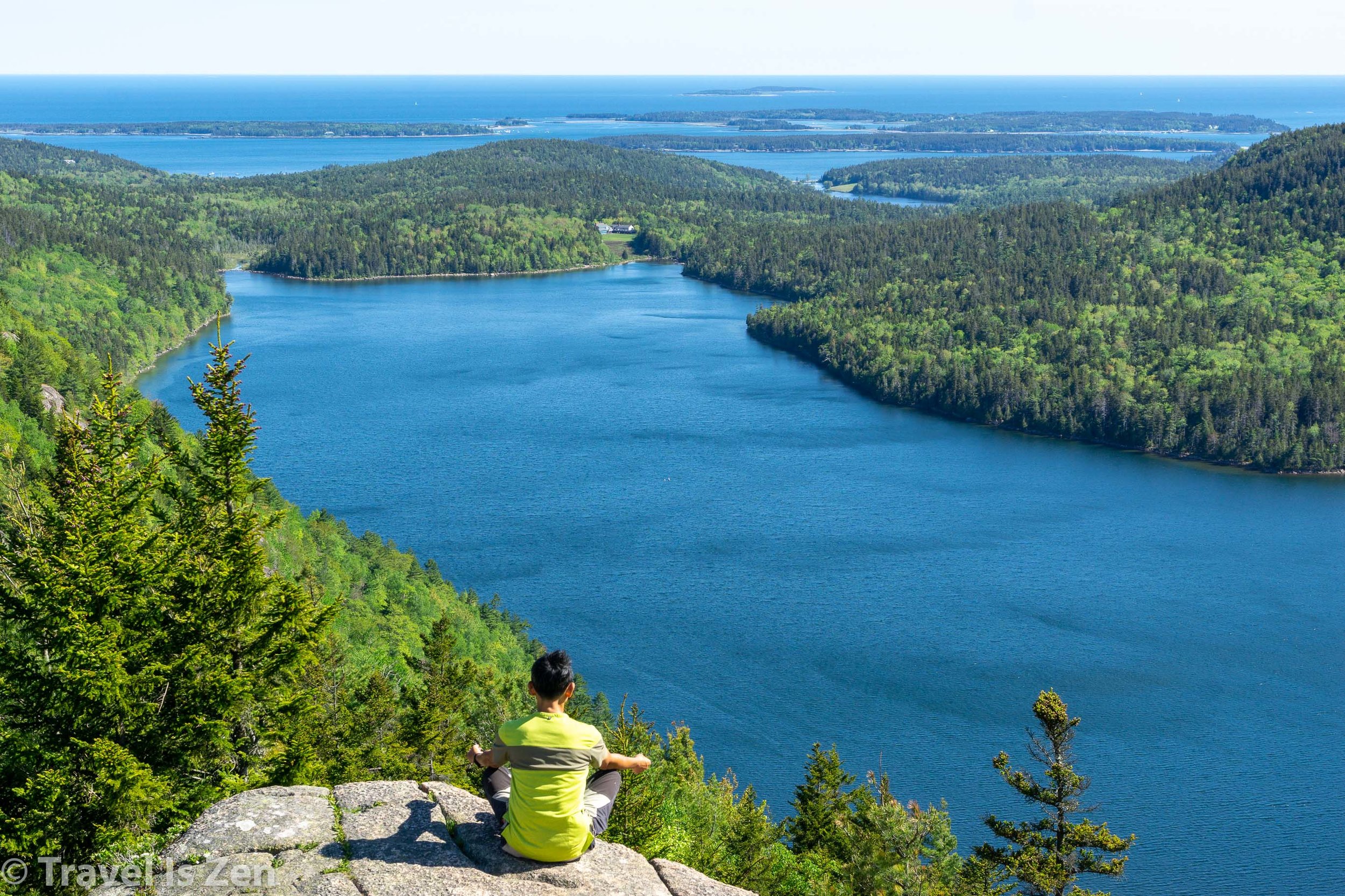 Jordon Pond from atop the Northern Bubble