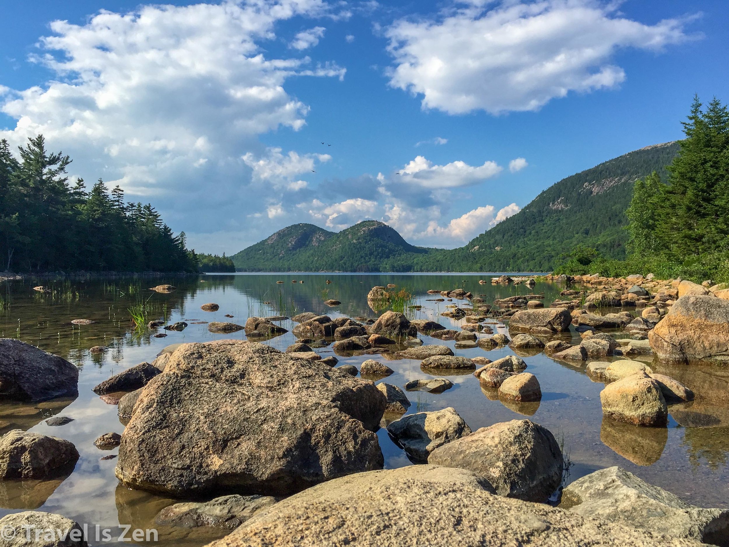 View of the Bubbles from Jordan Pond