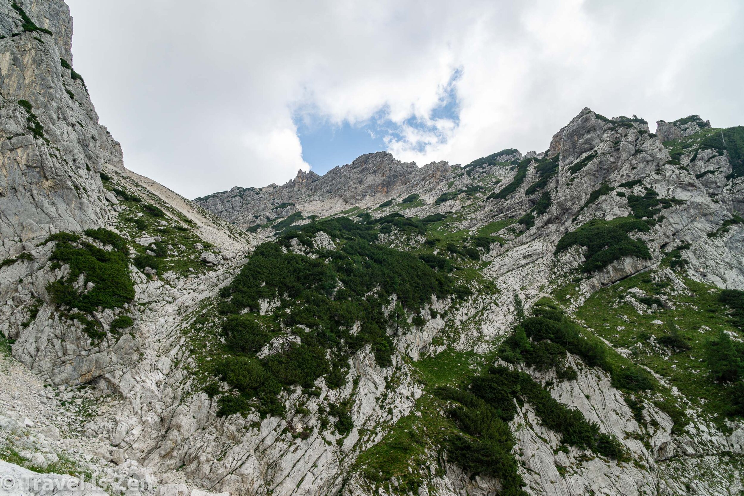 climb to Austrian border