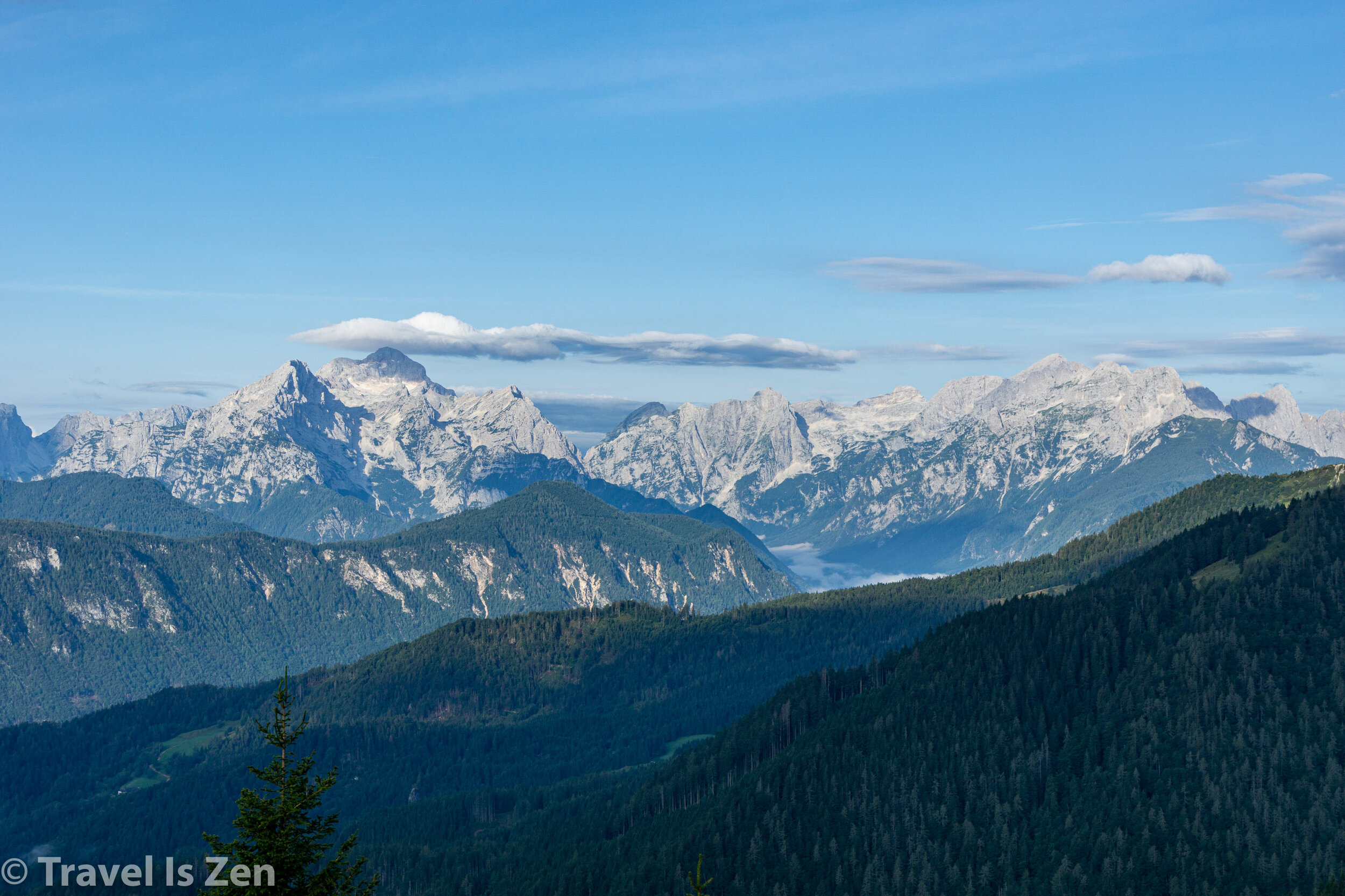 view of Julian Alps