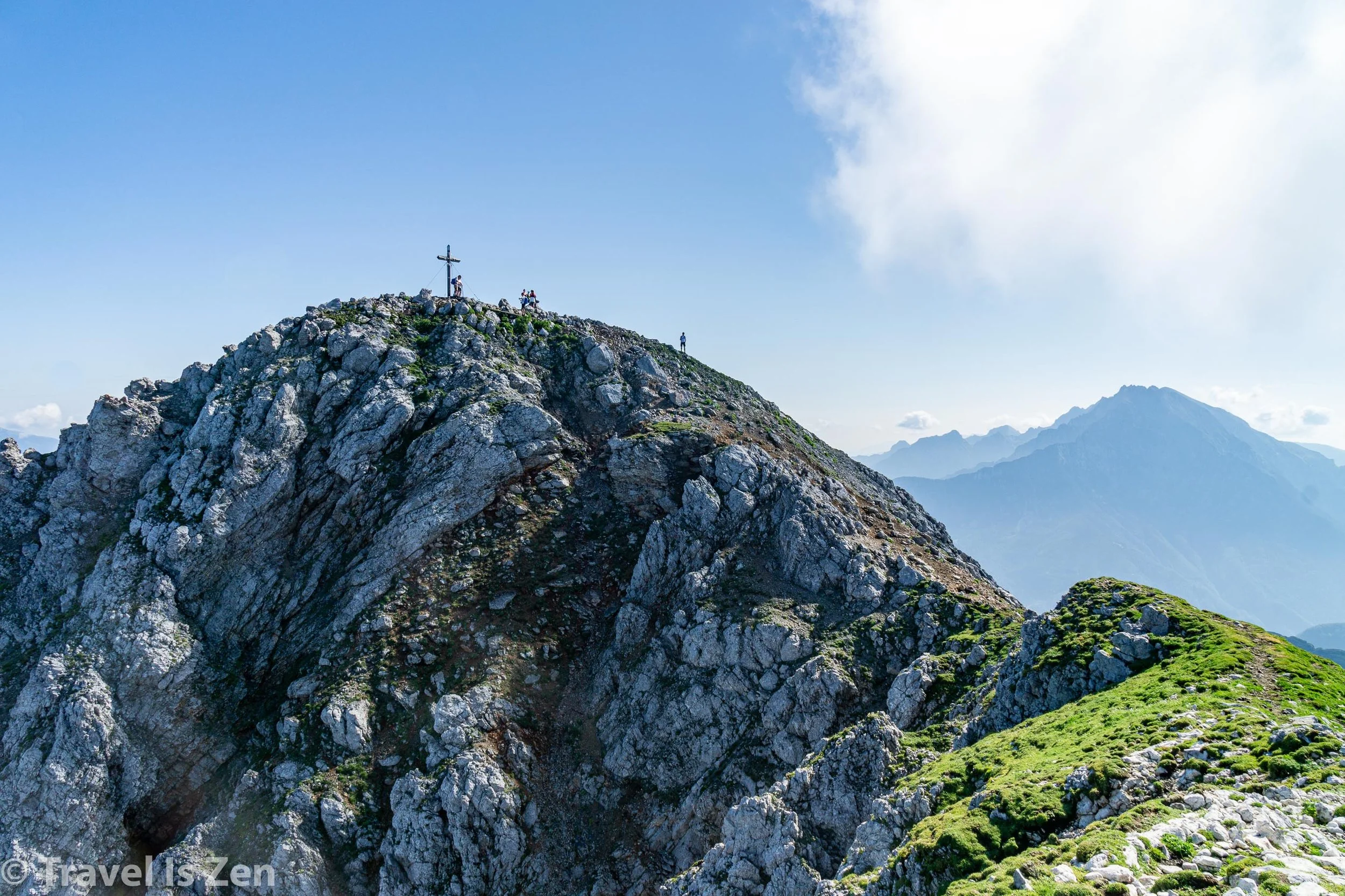 admiring Storžič from afar