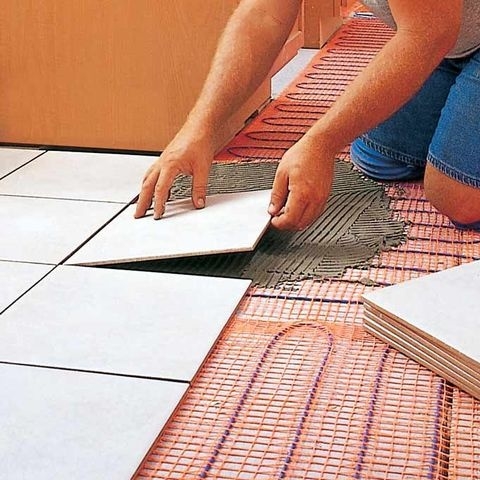 Radiant In Floor Heating System, Easy Heat Tile Warming System