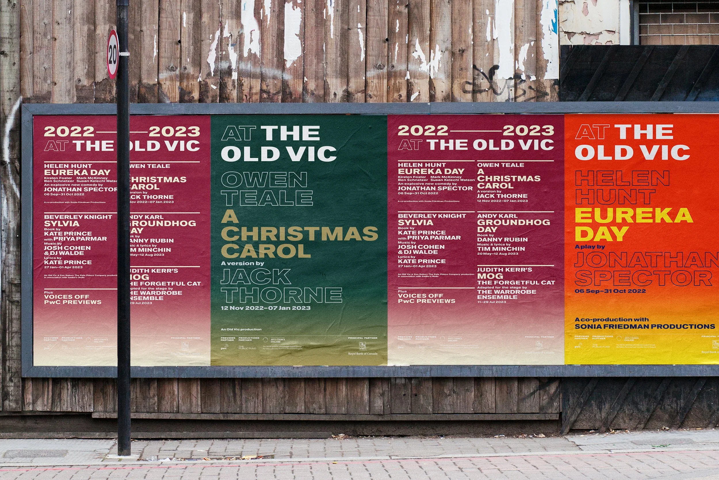 The Old Vic – 2022–23 season artwork