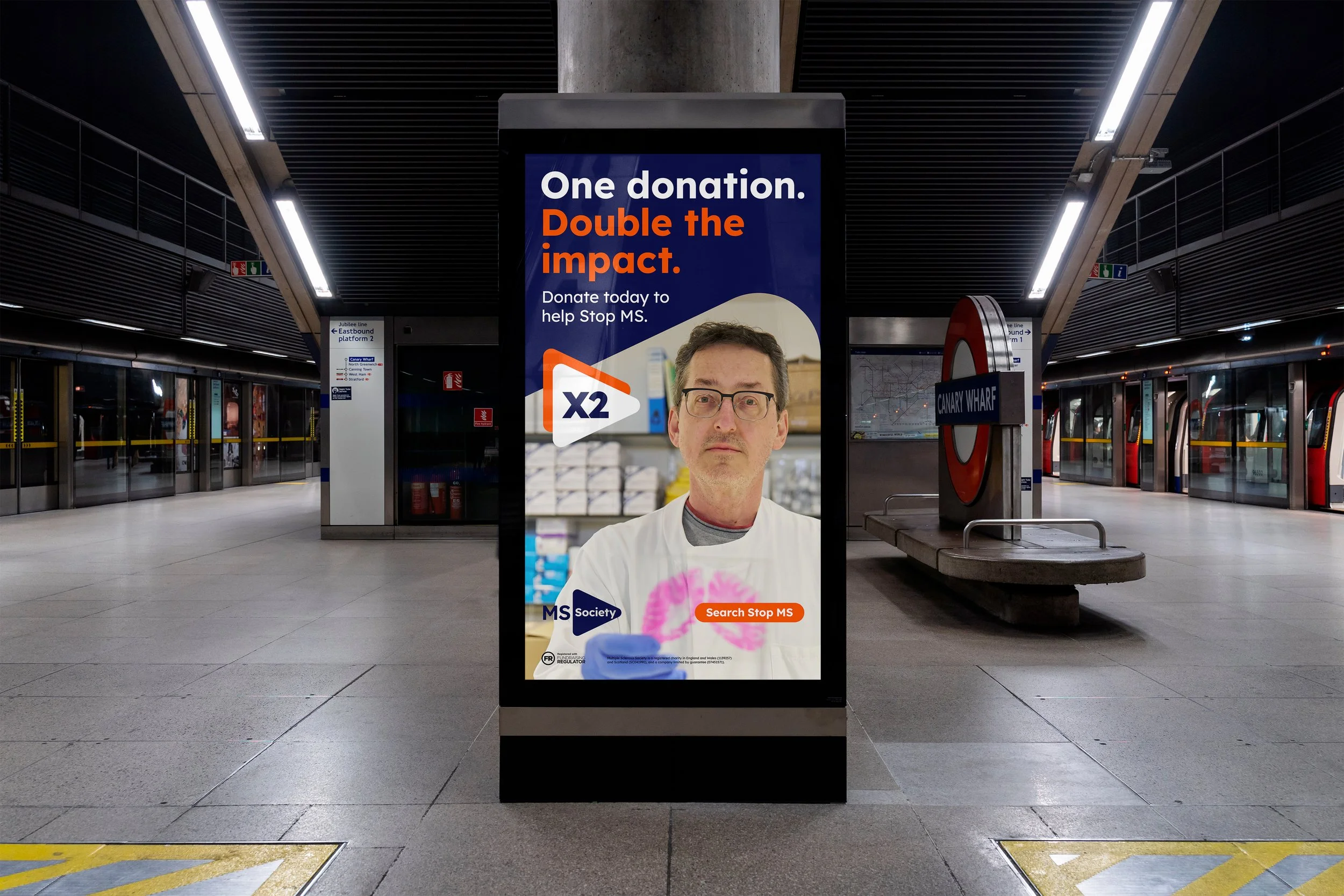The MS Society – 2026 spring campaign – Outdoor advertising