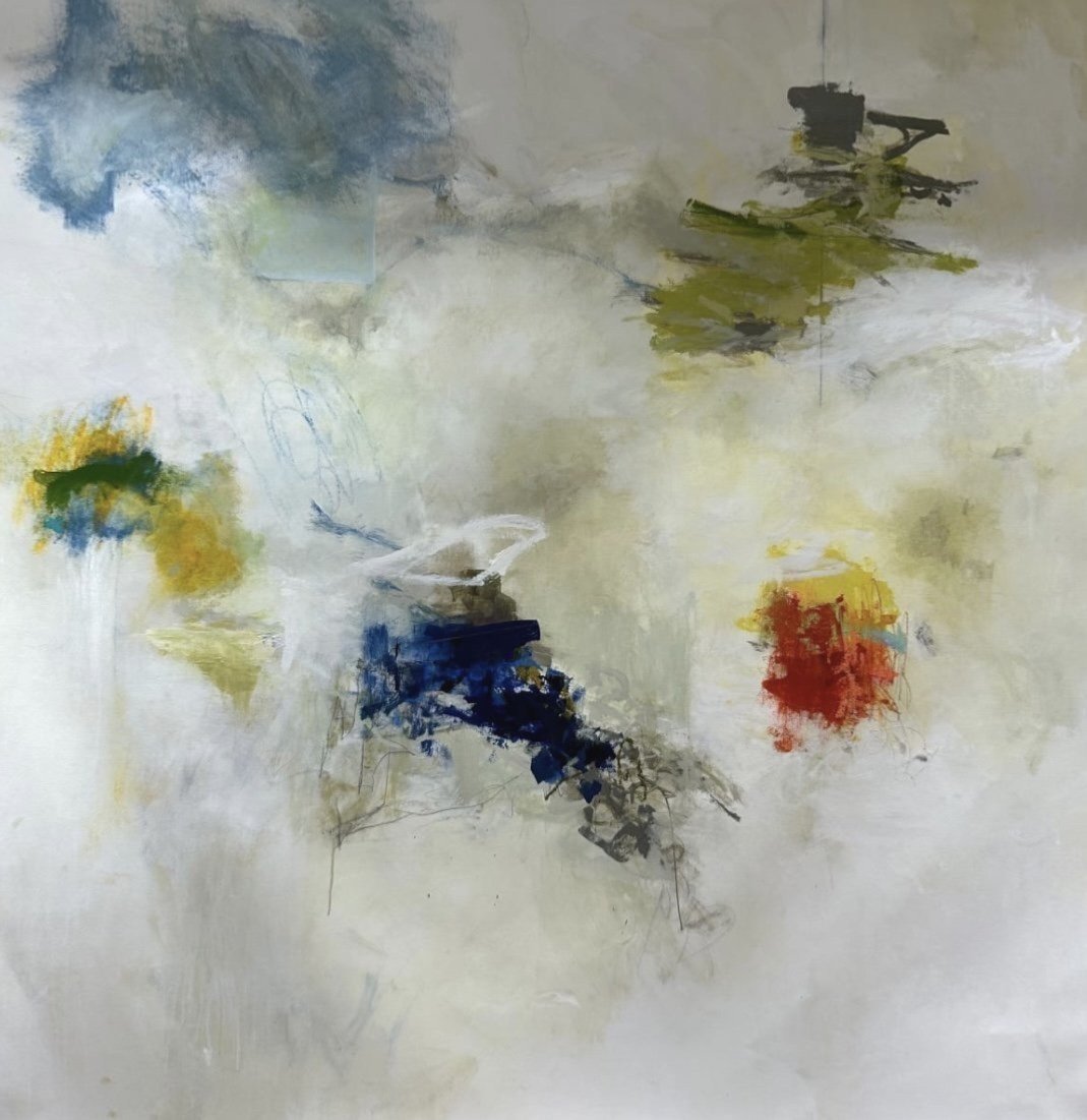 "Santa Fe, #4 | 67"x 67" | Mixed Media on Canvas
