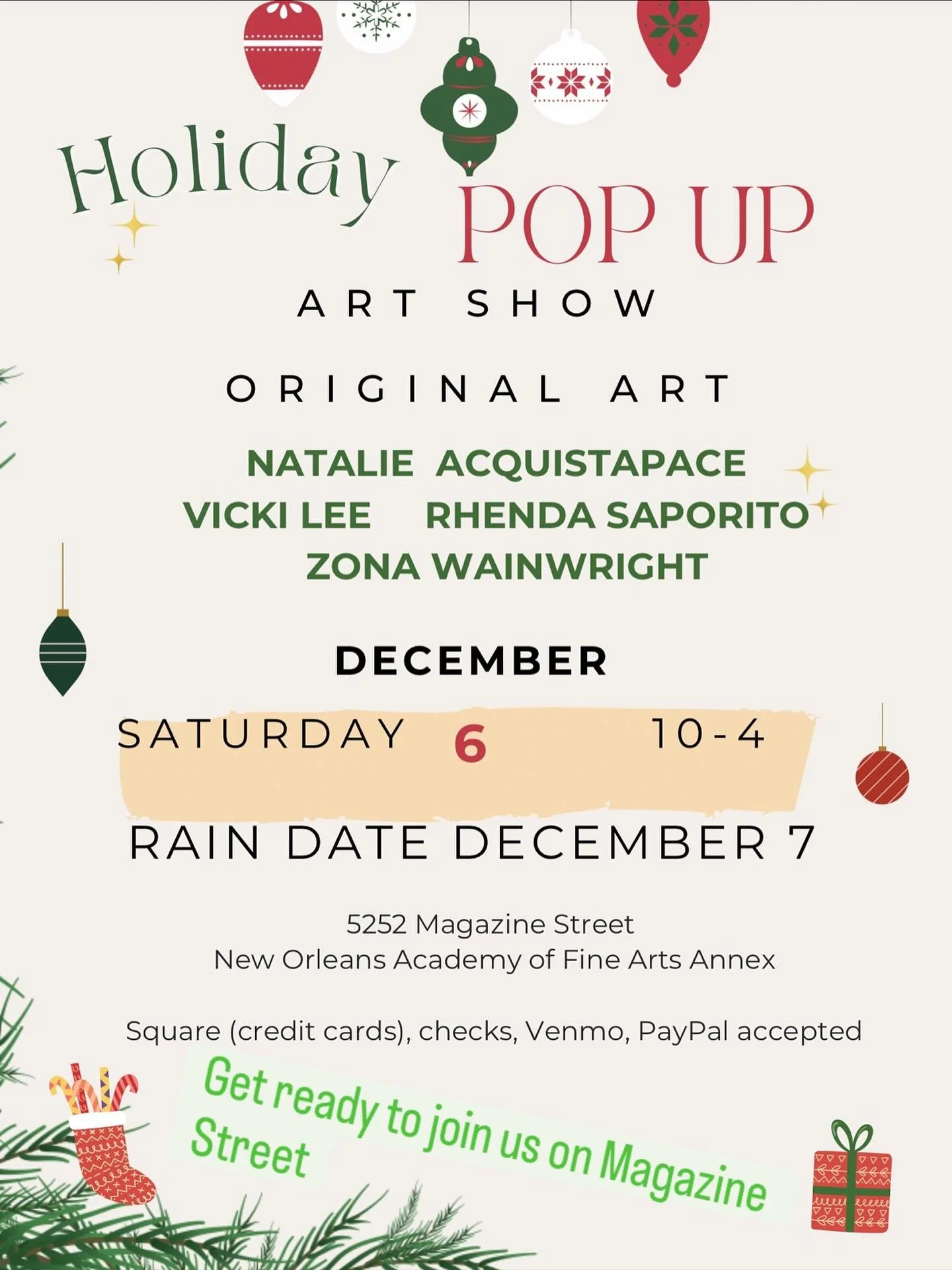 @zonawainwright @natalieacquistapace @vickivlee @rhendasaporitoart