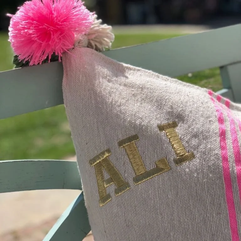 Order your  monogramming now . 