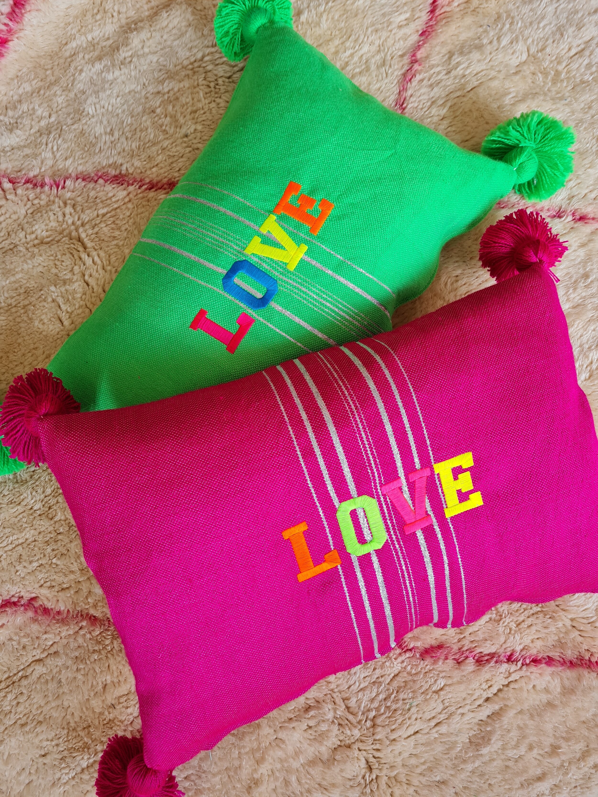 LOVE cushion pink & green.jpg