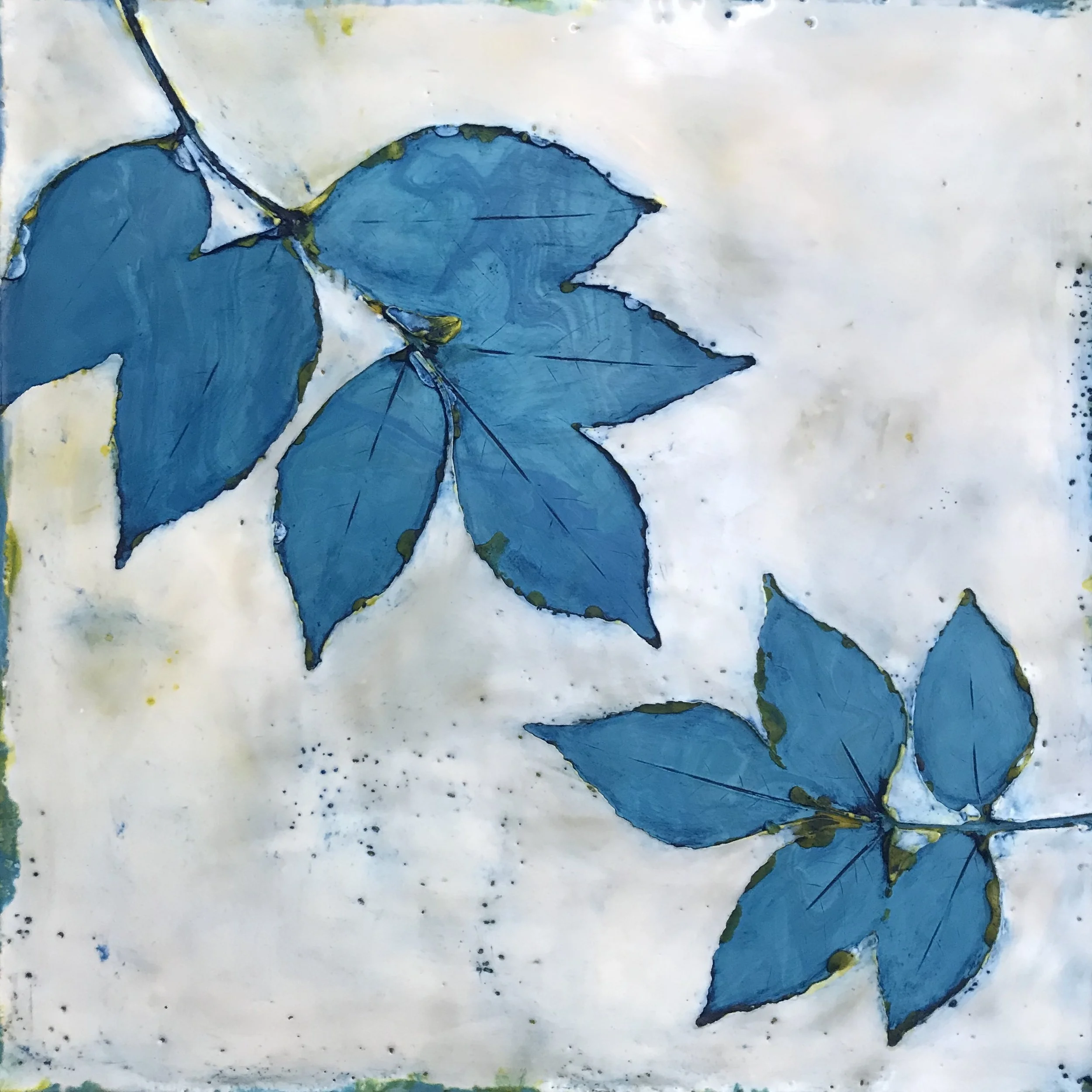 Blue vines