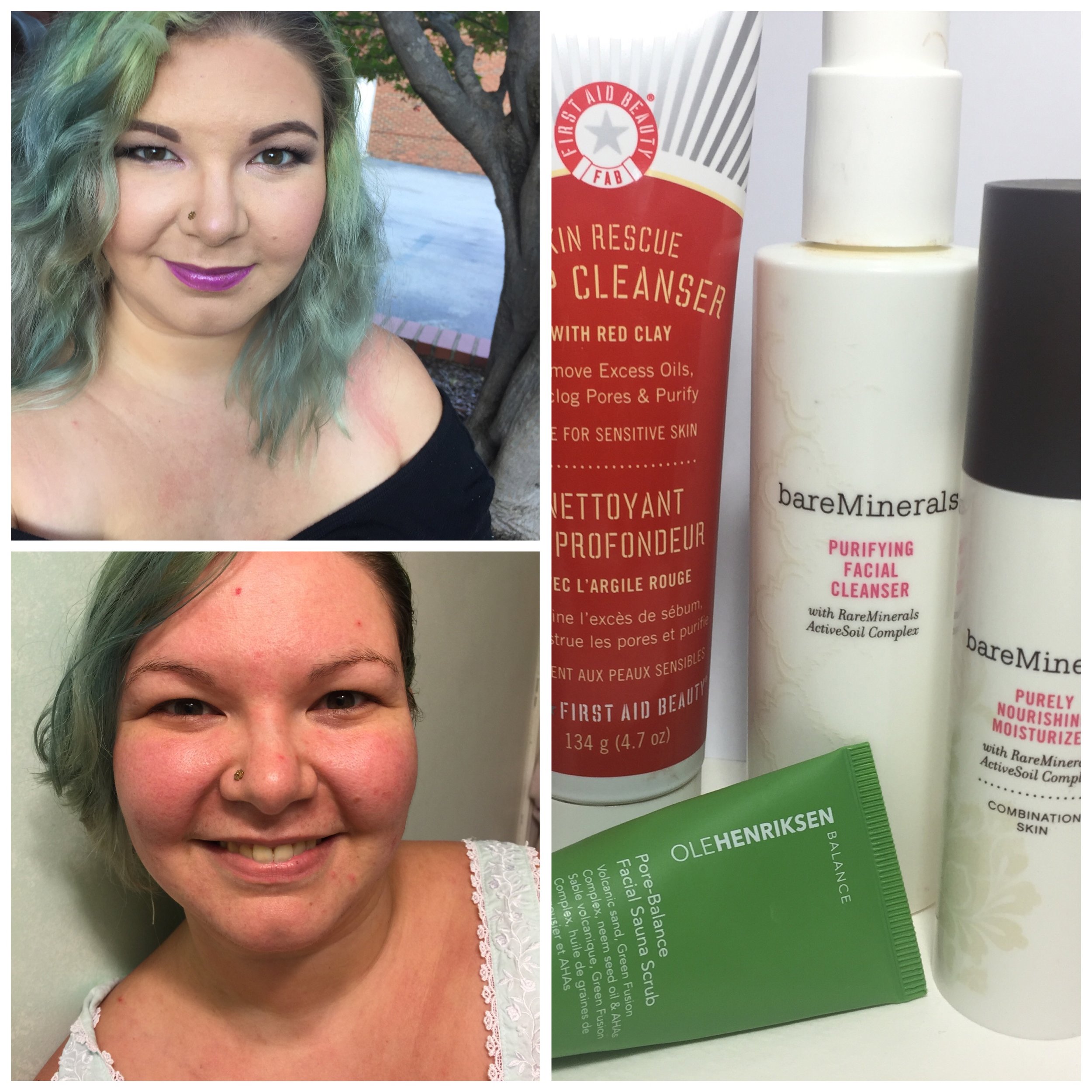 Cleanse, treat, moisturize