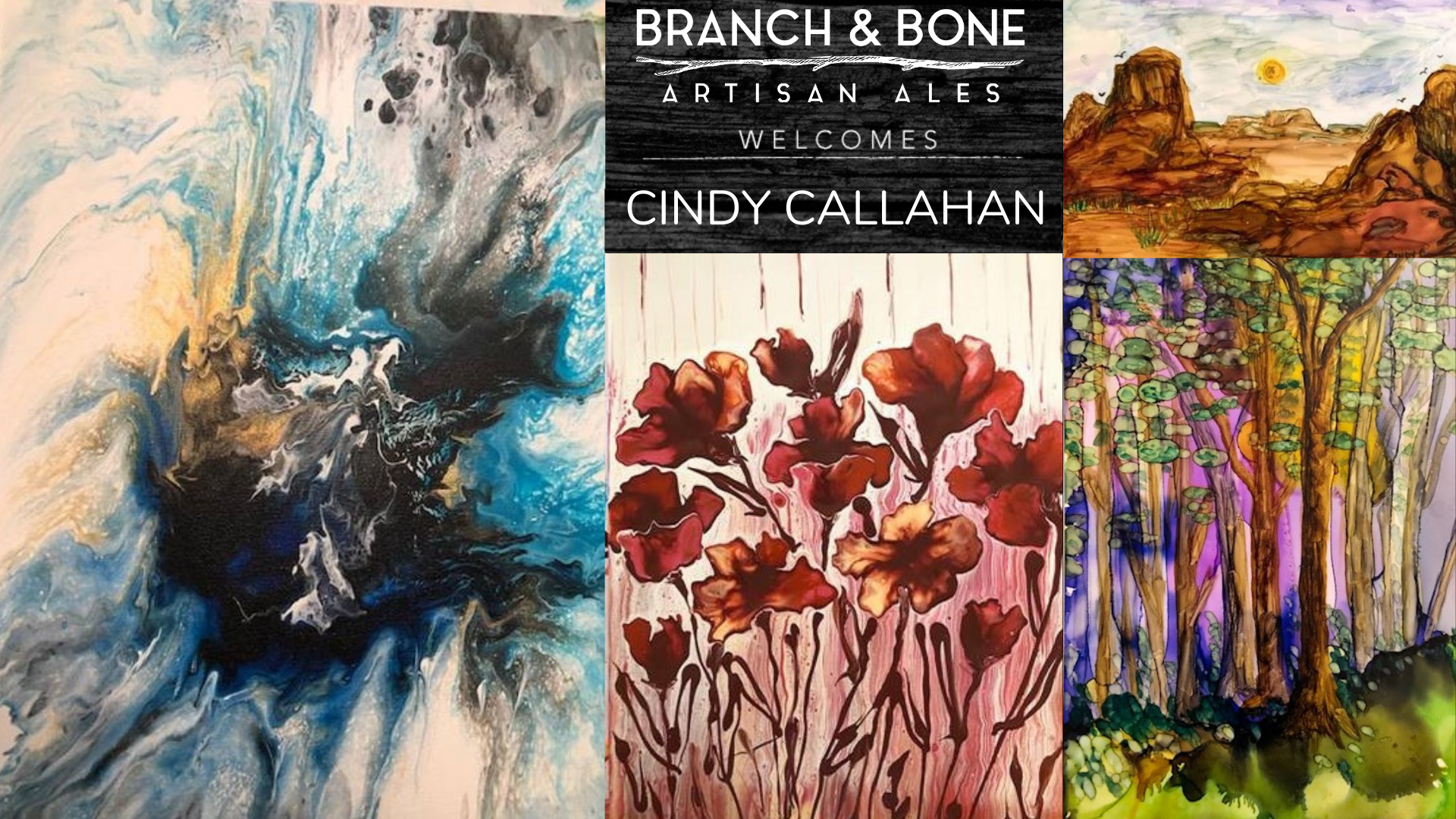 APRIL ARTIST SHOWCASE: CINDY CALLAHAN — Branch & Bone Artisan Ales