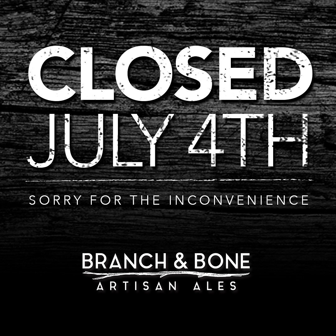Reminder we are closed today for the holiday.  Hope everyone has a safe and fun 4th of July filled with great beer!