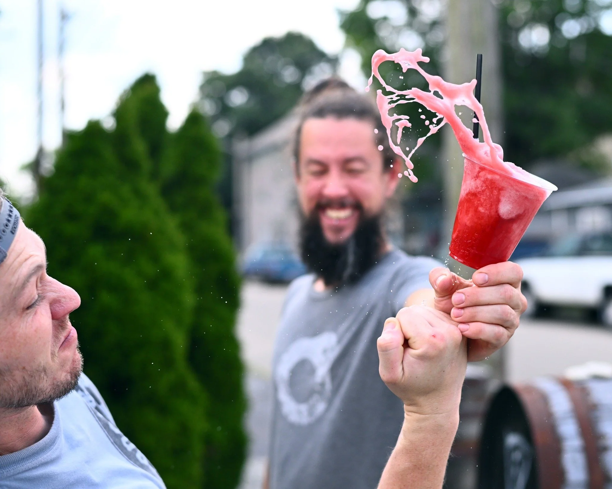 With Porch Fest being this weekend we couldn't think of a better way to commemorate it than brewing up a slushee for it! This weekend we will be serving our Porch Punch slushee, a blueberry lemonade sour beer slushee. We hope to see you in the taproo