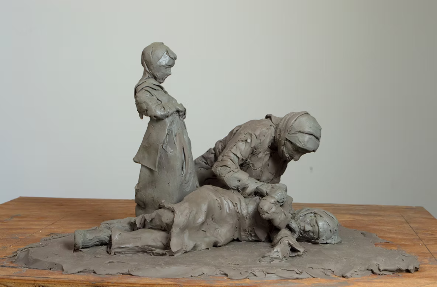 June: Stephen Saxenian, sculptor