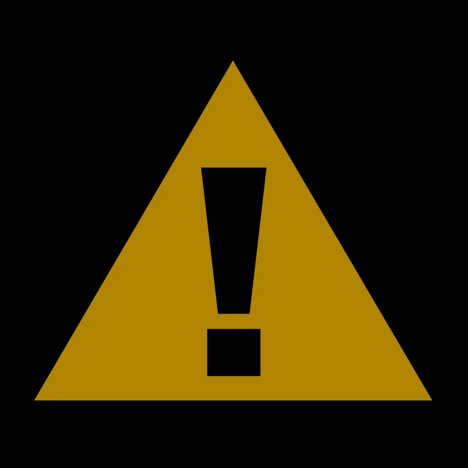 caution/beware