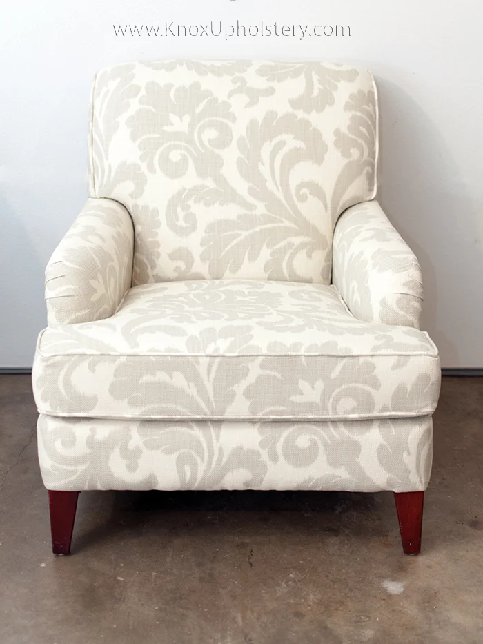 Pair of upholstered arm chairs (Copy)