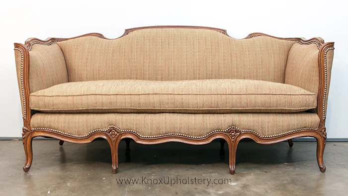 Antique French Upholstered Sofa