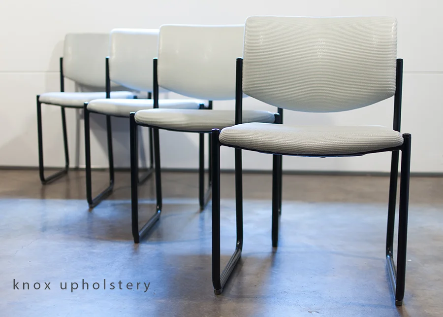 Set of lunch chairs for office