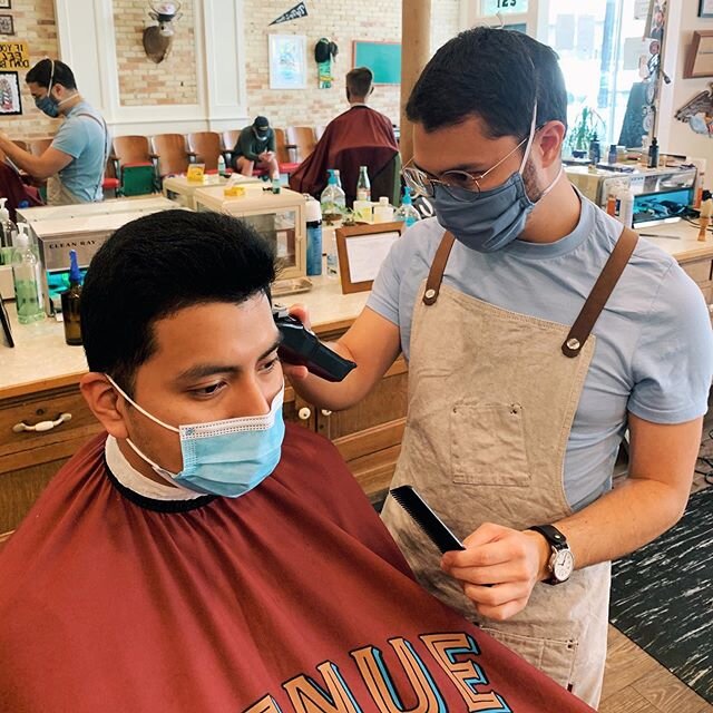 Fun fact about Josh, before becoming a barber, he was a nurse! Barbers come from some crazy, cool walks of life to get where they are.
.
.

#avenuebarbershop #avenuebarber #grandrapids #grandrapidsbarber #grandrapidsbarbershop #licensedbarber #gr #ba