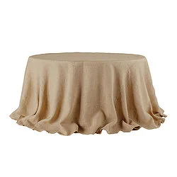 Burlap Table Cover. Call to Reserve