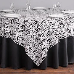 Silver Lace Topper Call to Reserve