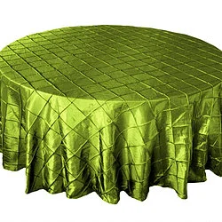 Sage Pintuck Table Cover Call to Reserve