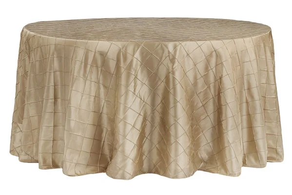 Champagne Pintuck Table Cuver Call to Reserve