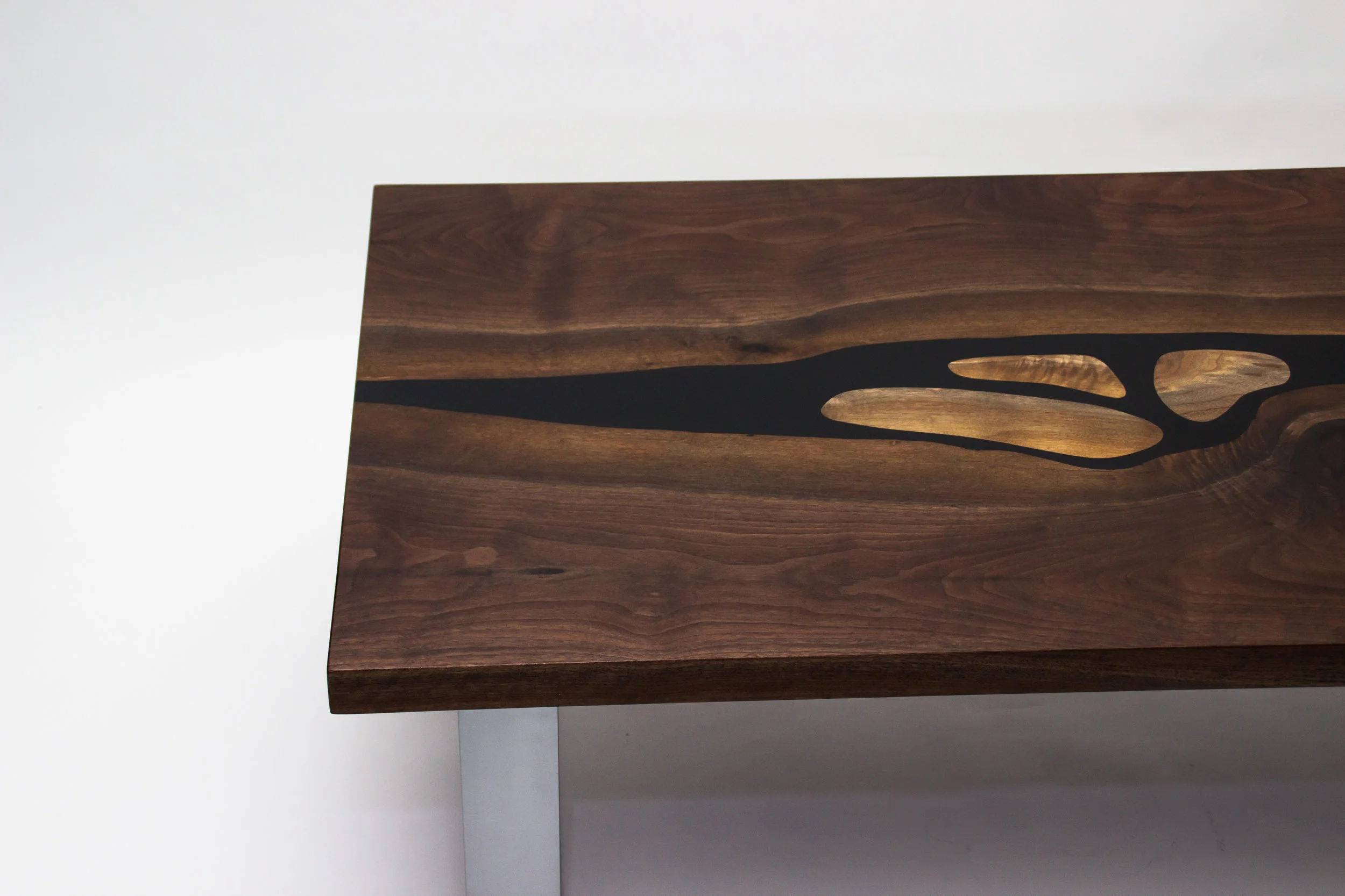 walnut river table