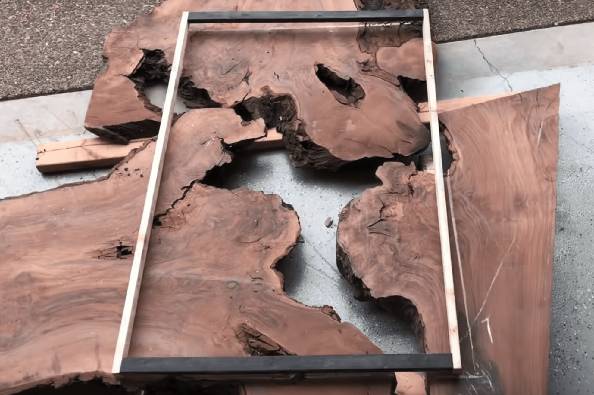 How to Make an Epoxy Resin Mold For a Table — Blacktail Studio