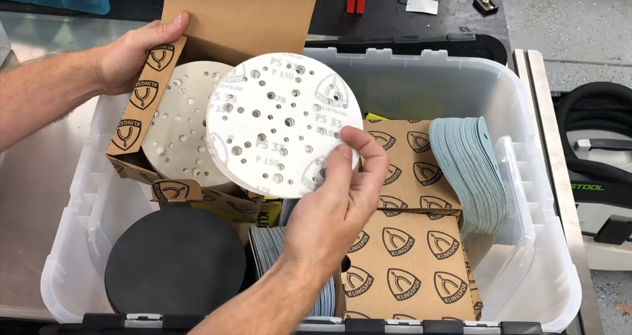 DIY Sandpaper Storage Organizer 