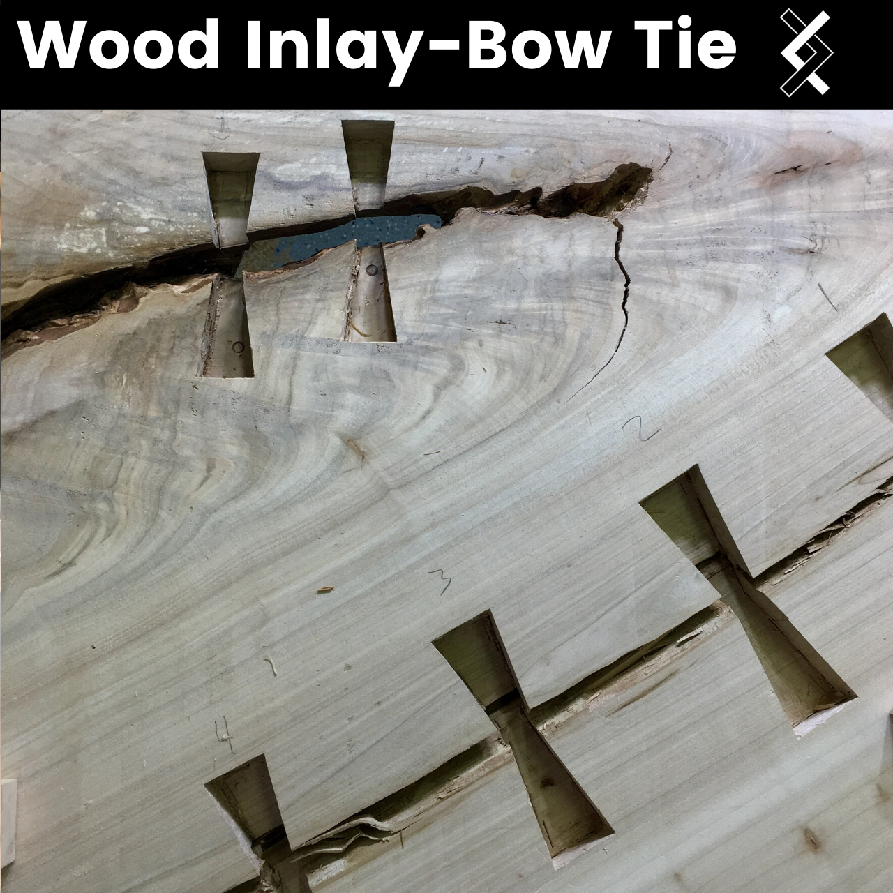 Wood Inlay for Beginners--Bow Tie Joint