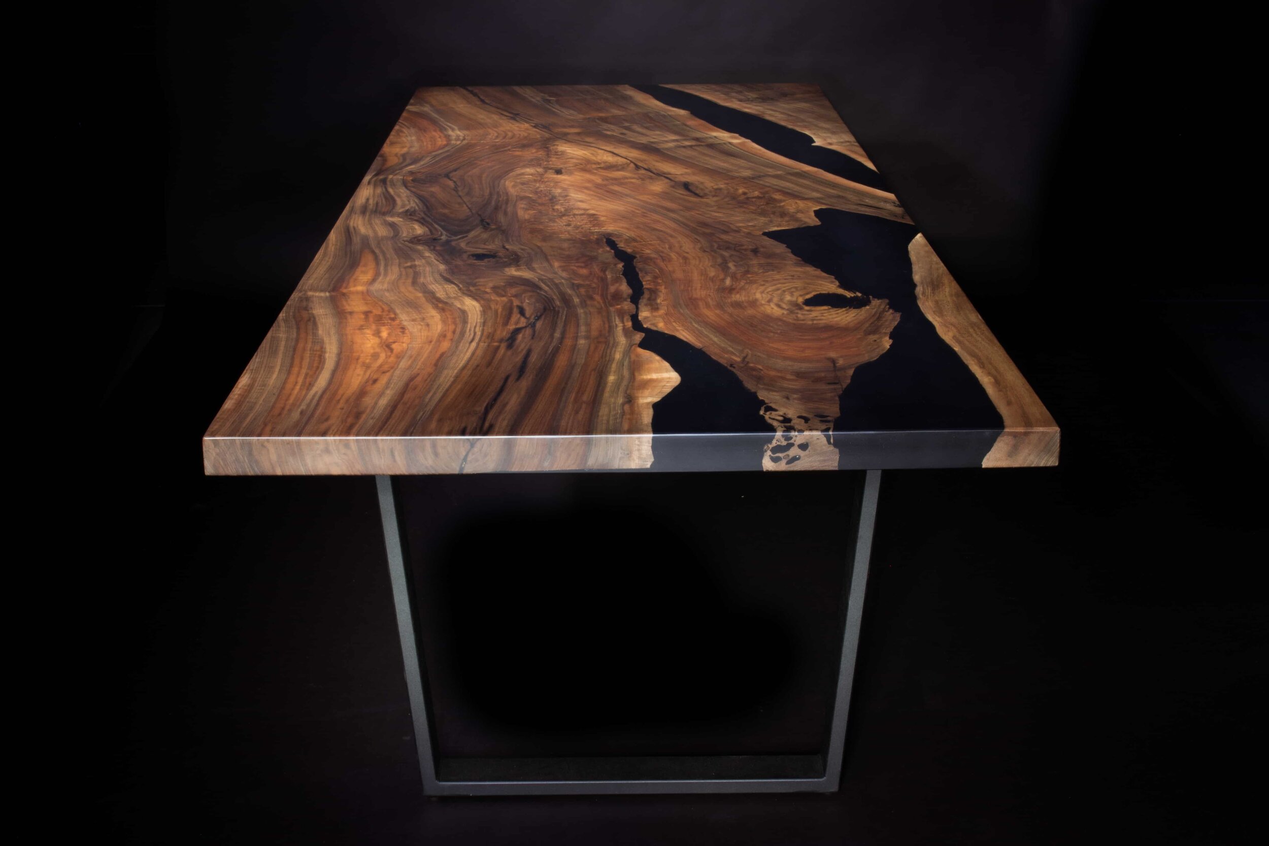  Epoxy Live Edge Wooden Table, Epoxy Resin River Table, Natural  Wood, Dining table, Natural Epoxy Table, Resin top : Everything Else