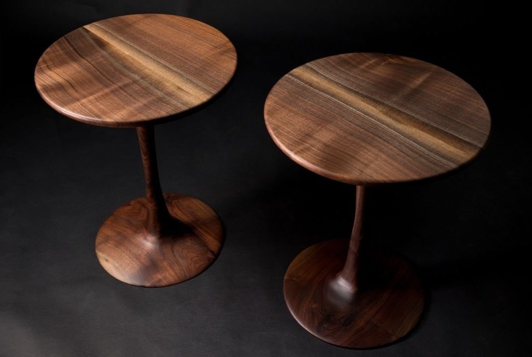 walnut end tables