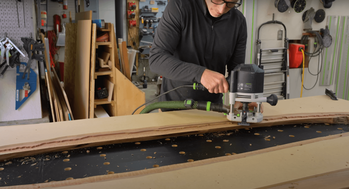 Creating an Inlay for a glass tableB
