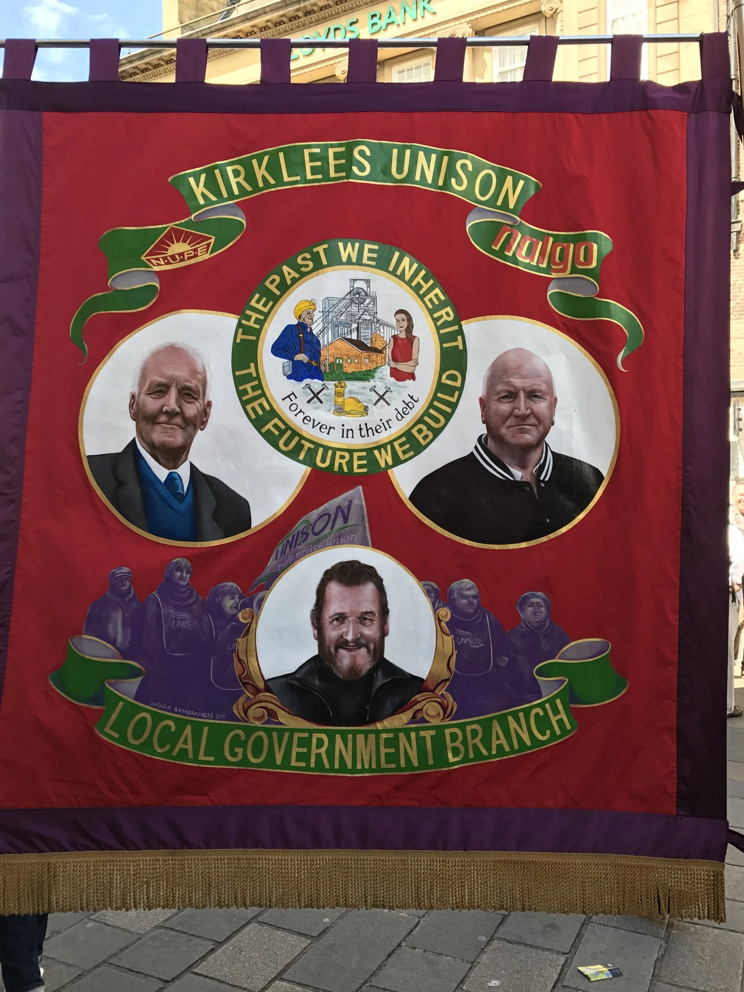 Trade Union Banners Durham Bannermakers