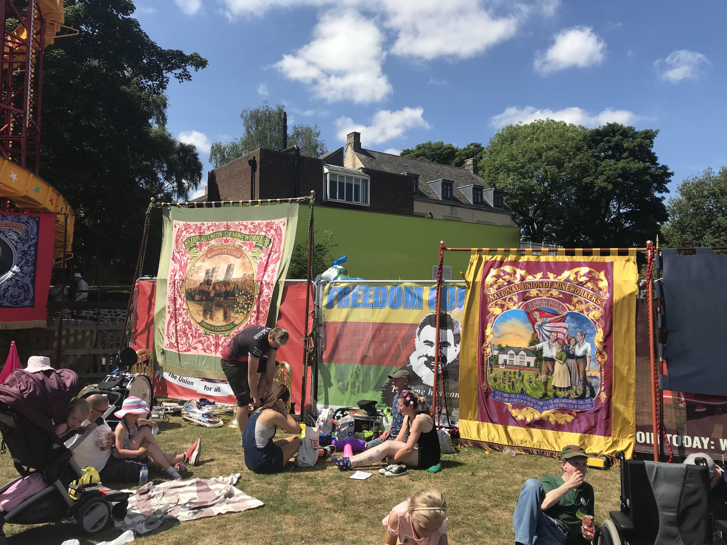 Burn hope and Pelton Fell on the racecourse