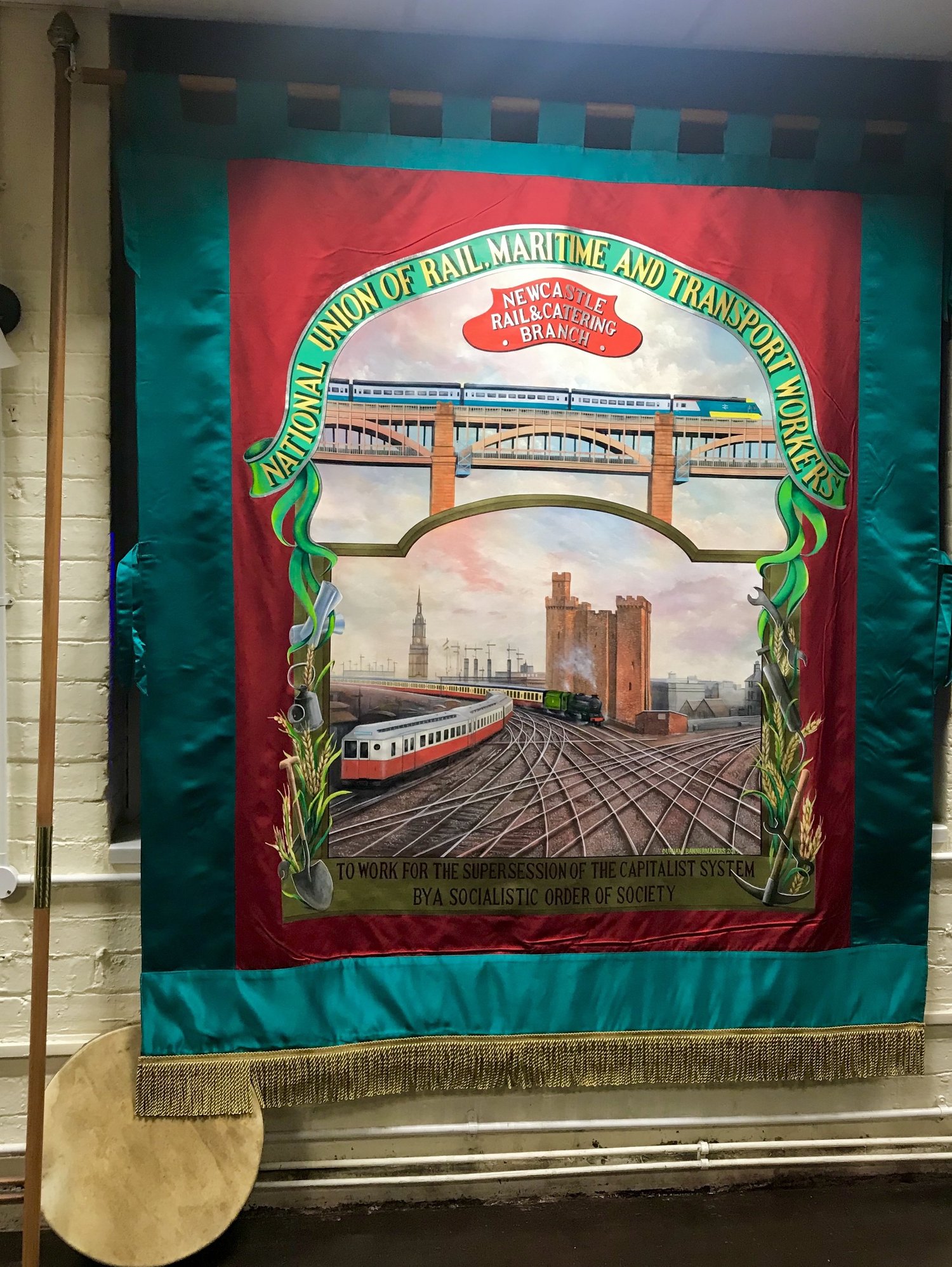 Trade Union Banners Durham Bannermakers