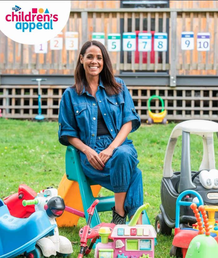 Jean Johansson presents STV's Scottish Children's Appeal Documentary - It Takes A Village
