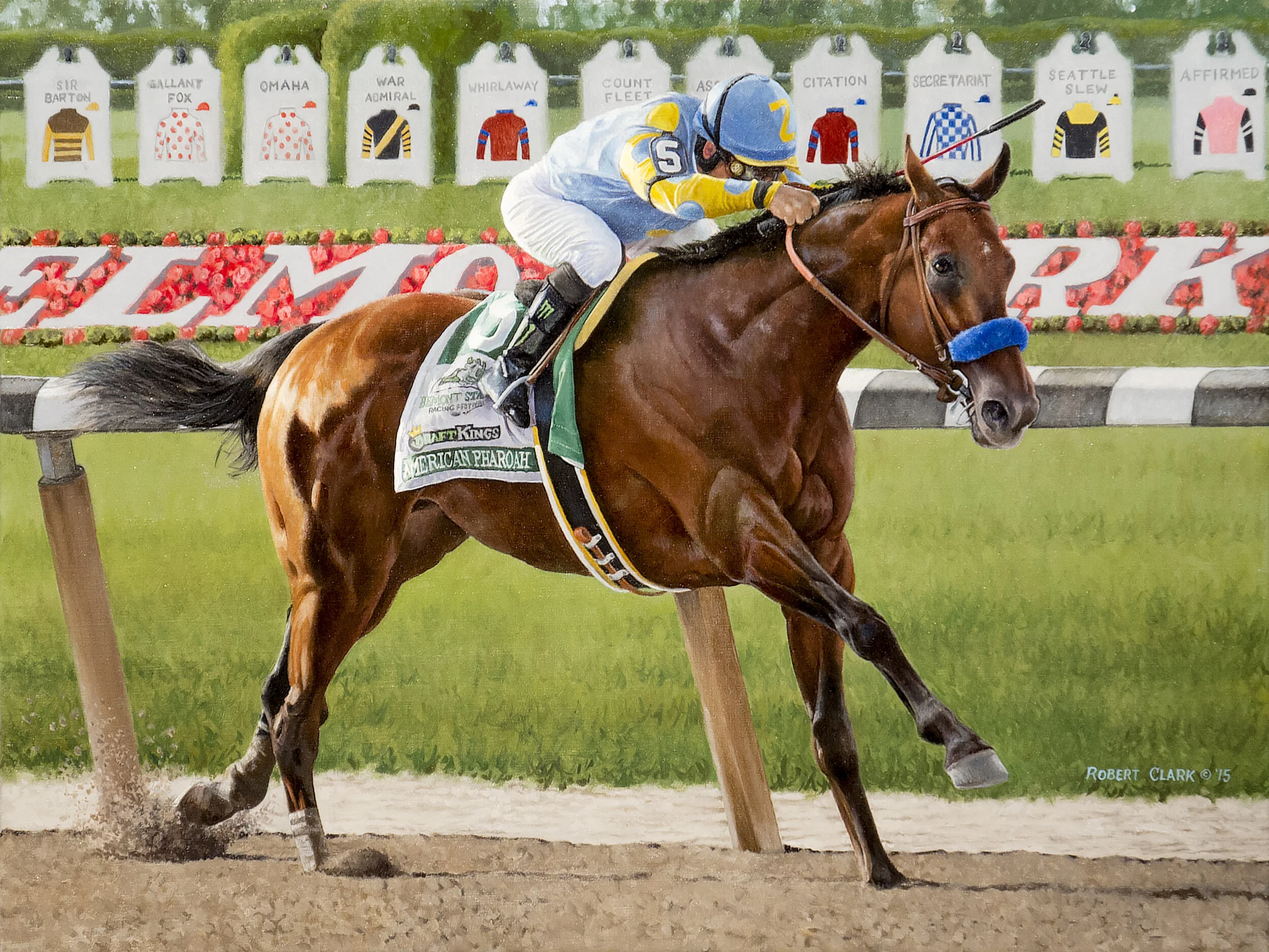 American Pharoah giclee print